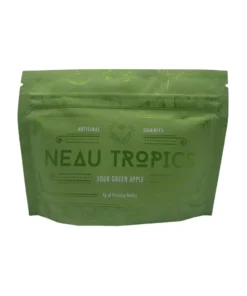 Neau Tropics Sour Green Apple Gummies1